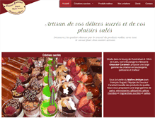 Tablet Screenshot of douceur-caramel.com